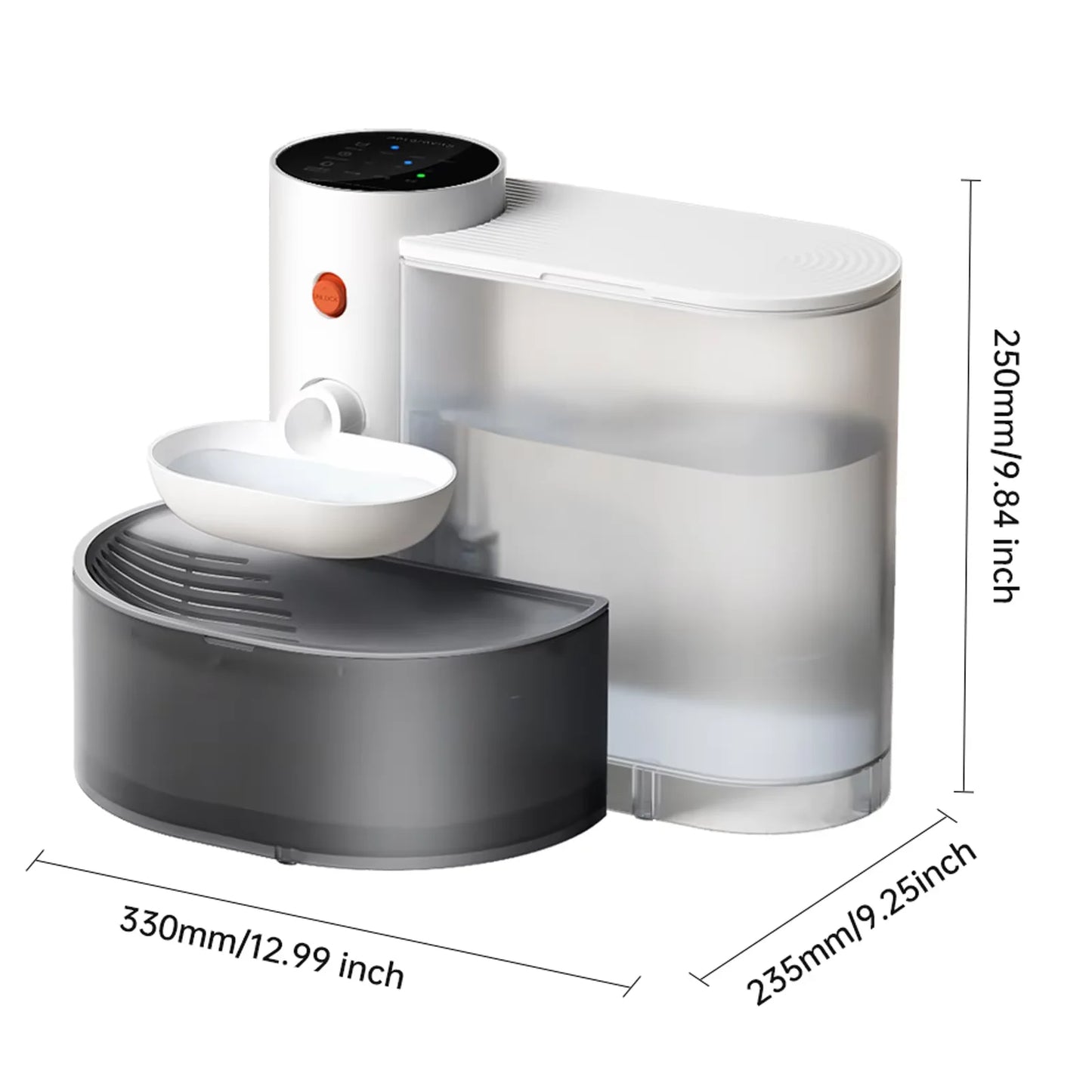 Fontaine à eau sans fil - autonomie batterie