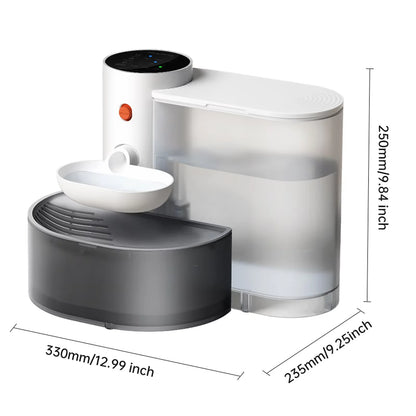 Fontaine à eau sans fil - autonomie batterie